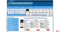Desktop Screenshot of dynamicsportsnutrition.com