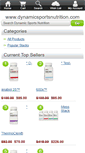 Mobile Screenshot of dynamicsportsnutrition.com
